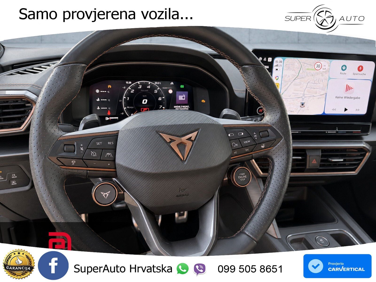 Cupra Formentor VZ5 2.5 TSI (390 KS) 4Drive DSG LED+GR SJED+ACC