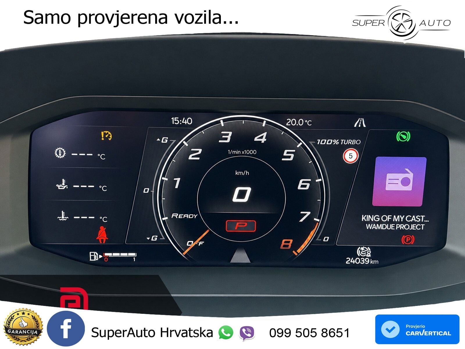Cupra Formentor VZ5 2.5 TSI (390 KS) 4Drive DSG LED+GR SJED+ACC