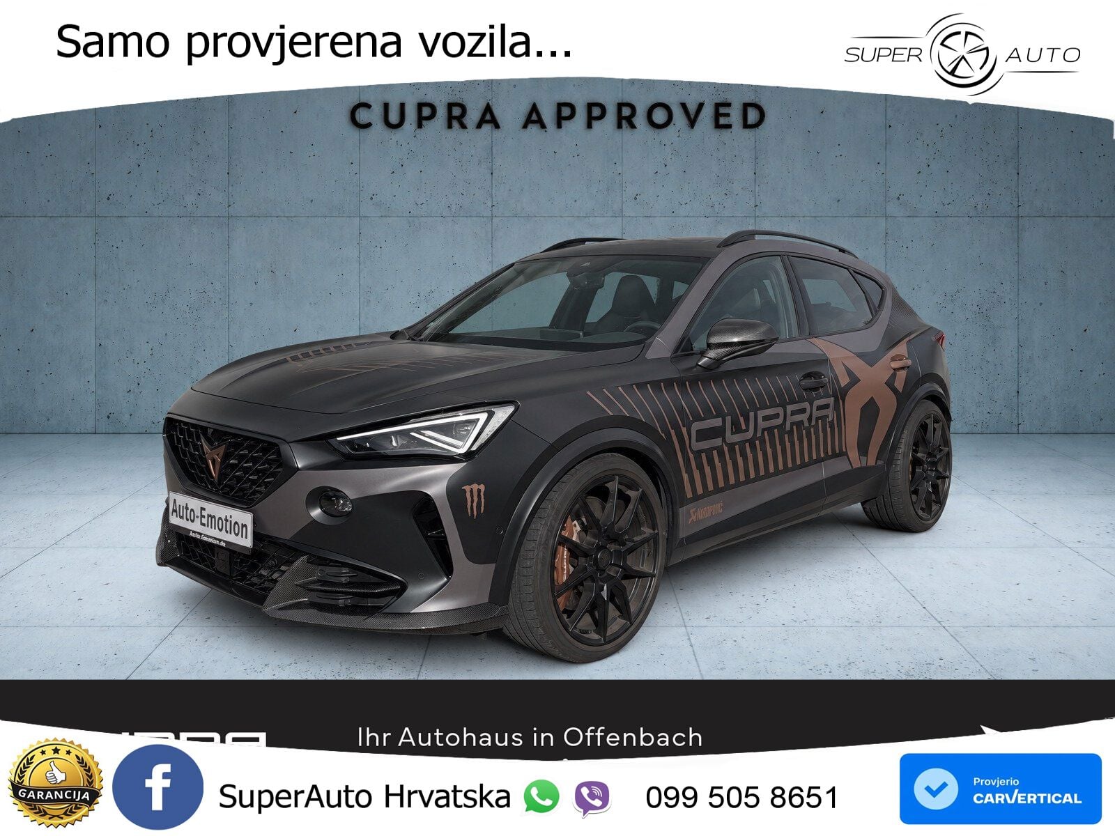 Cupra Formentor VZ5 2.5 TSI (390 KS) 4Drive DSG LED+GR SJED+ACC