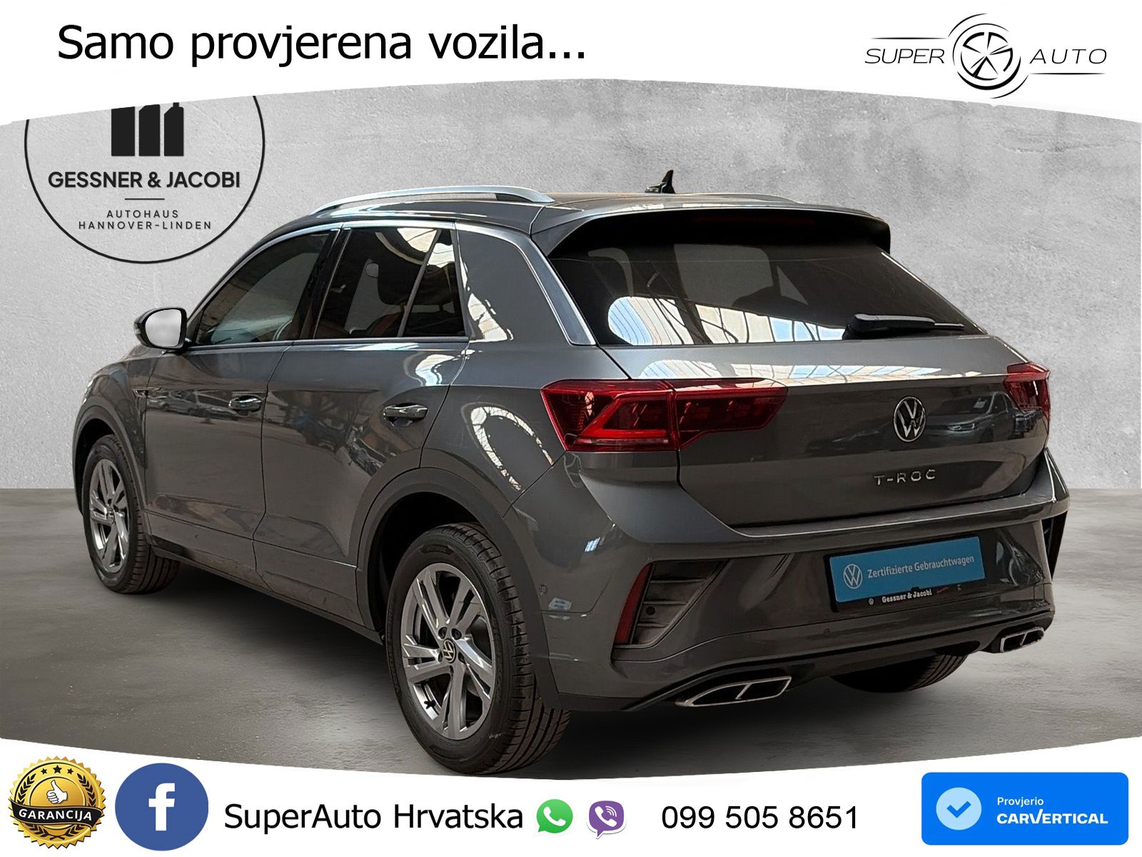 Volkswagen T-Roc I 1.5 TSI (150 KS) DSG LED+GR SJED+ACC