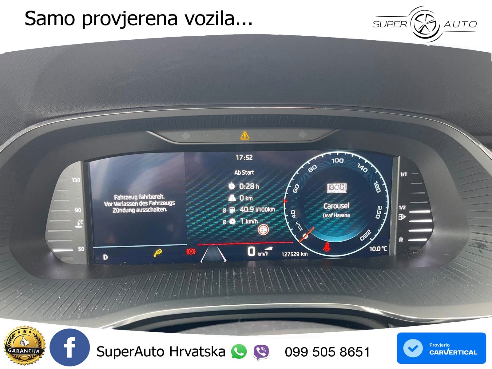 Škoda Octavia Combi RS 2.0 TDI (200 KS) DSG LED+GR SJED+ACC