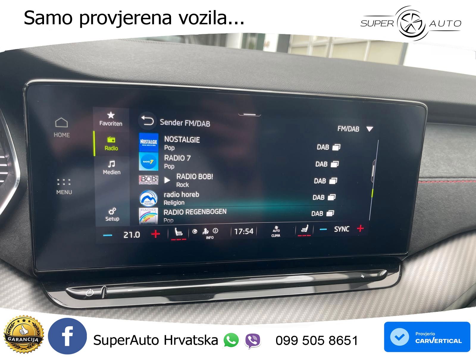 Škoda Octavia Combi RS 2.0 TDI (200 KS) DSG LED+GR SJED+ACC