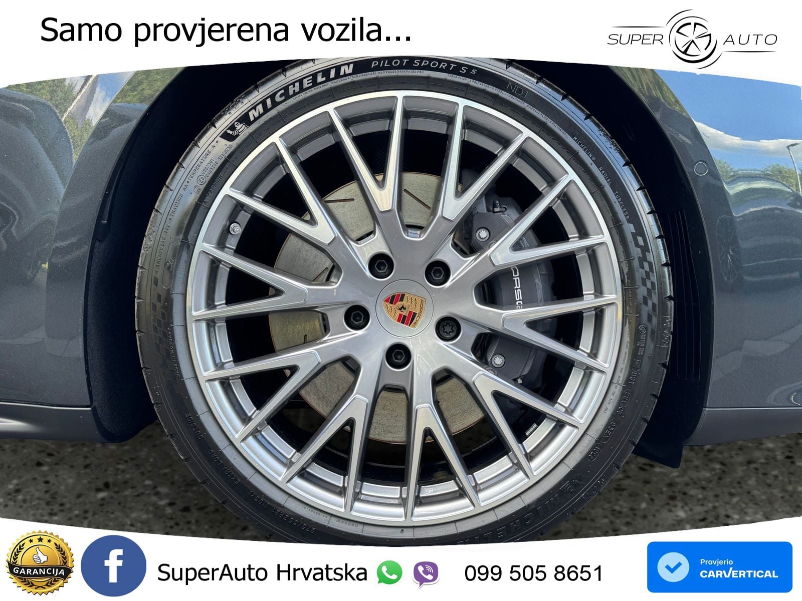 Porsche Panamera 4 2.9 V6 (470 KS) E-Hybrid PDK ACC+HEAD+4xGR SJED+360+PANO