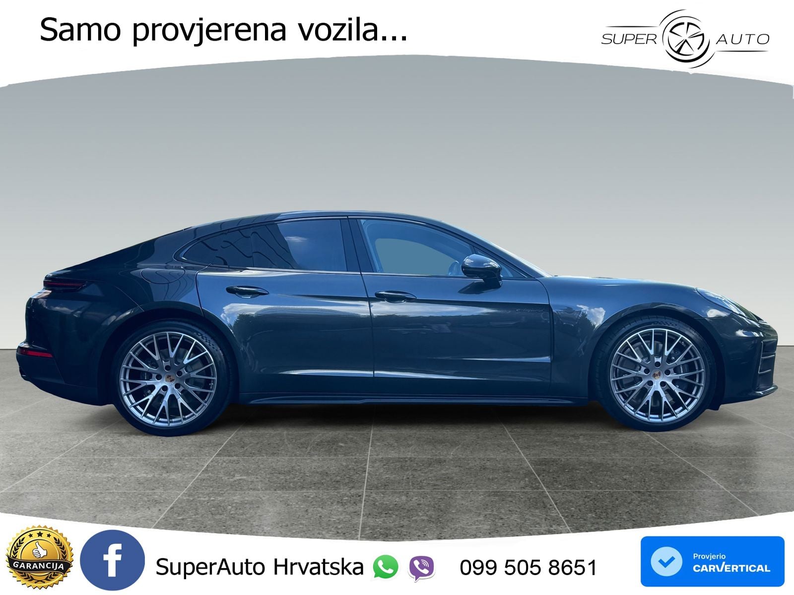 Porsche Panamera 4 2.9 V6 (470 KS) E-Hybrid PDK ACC+HEAD+4xGR SJED+360+PANO