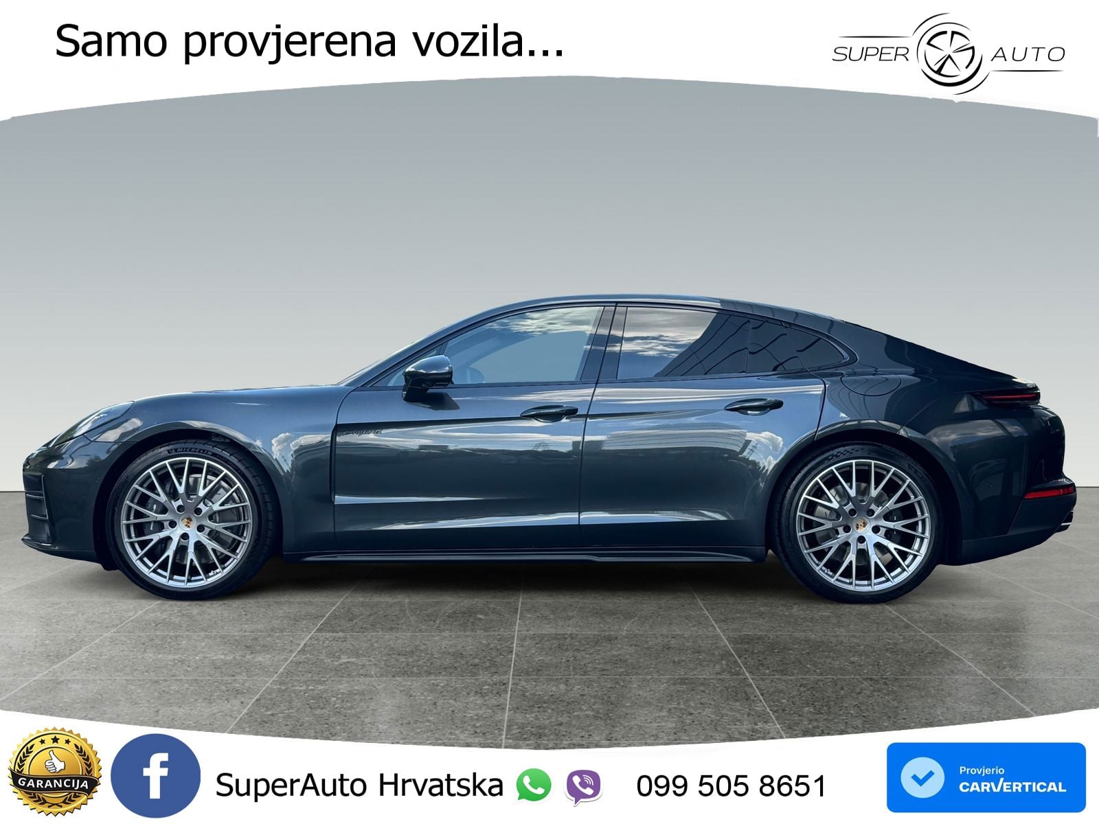 Porsche Panamera 4 2.9 V6 (470 KS) E-Hybrid PDK ACC+HEAD+4xGR SJED+360+PANO