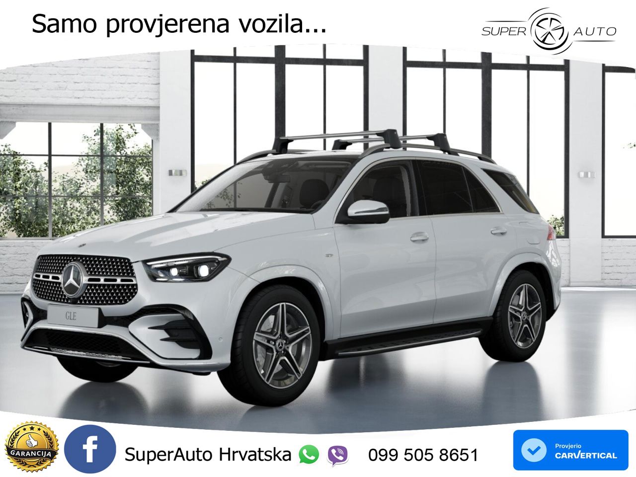 Mercedes GLE 350de (333 KS) 4MATIC 9G-TRONIC AMG ZRAČNI+ACC+GR SJED+360+PANO
