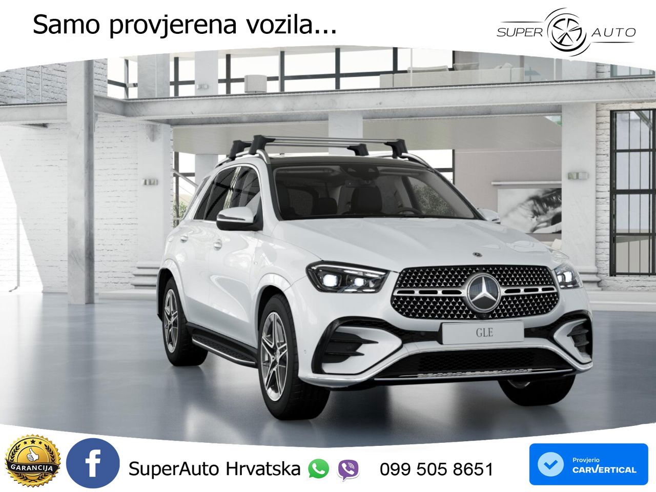 Mercedes GLE 350de (333 KS) 4MATIC 9G-TRONIC AMG ZRAČNI+ACC+GR SJED+360+PANO