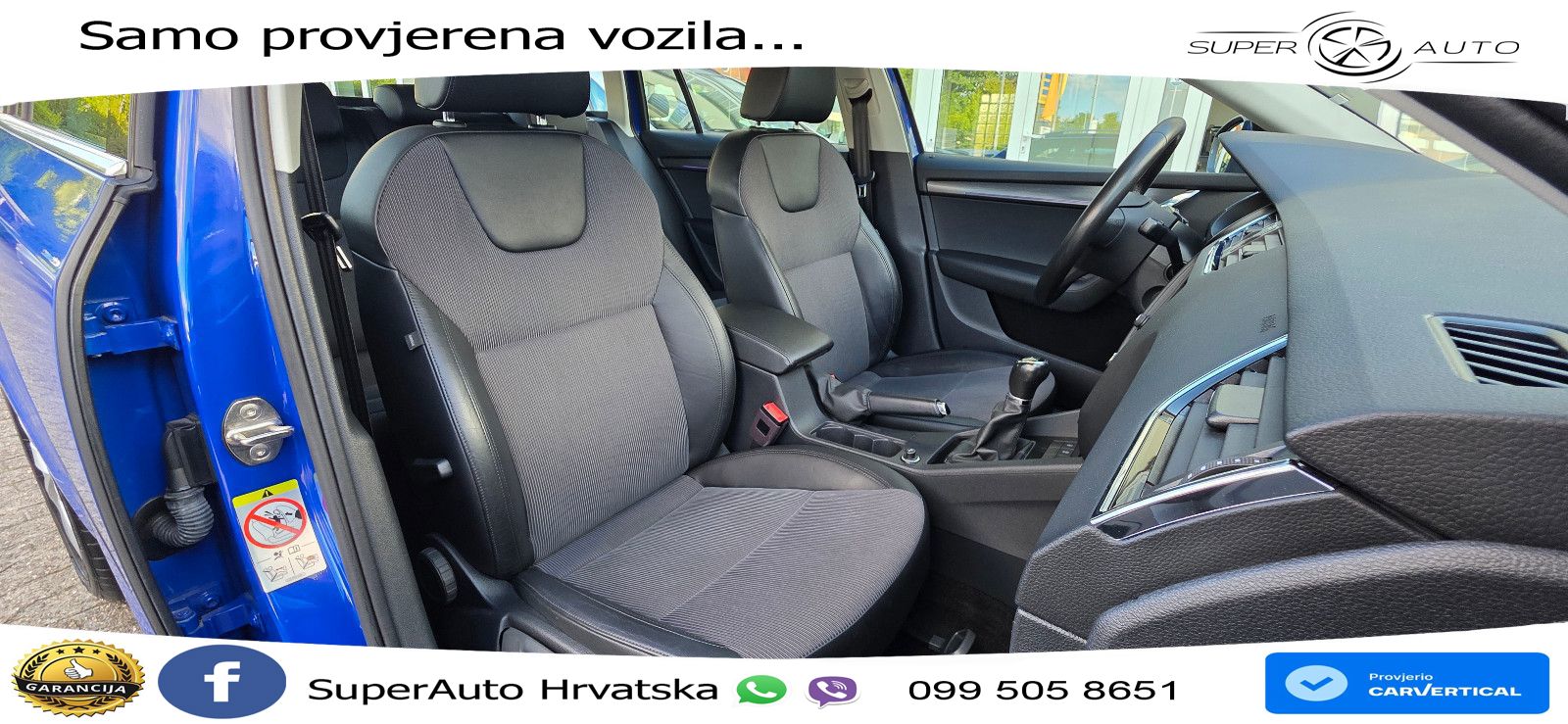 Škoda Octavia Combi 2.0 TDI (150 KS) LED+GR SJED+ACC