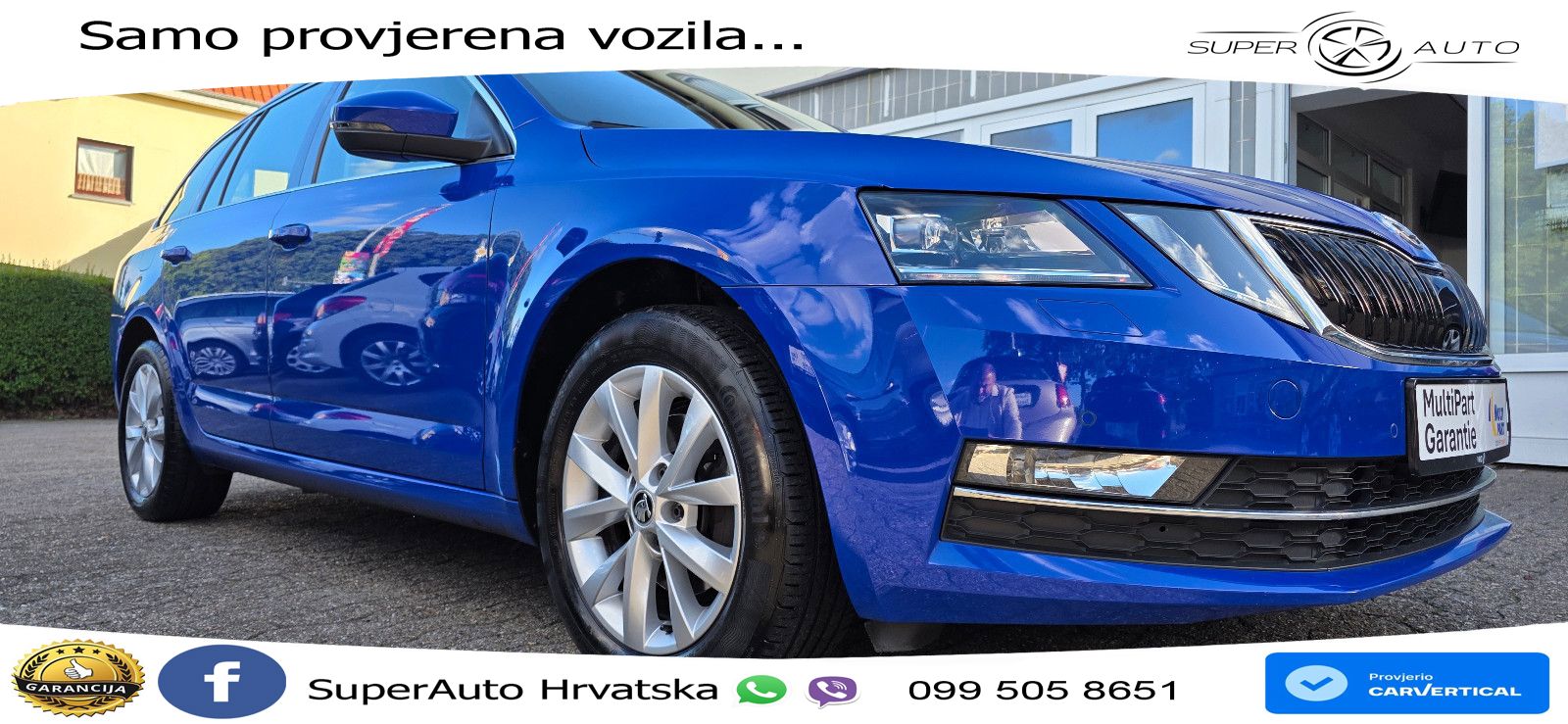 Škoda Octavia Combi 2.0 TDI (150 KS) LED+GR SJED+ACC