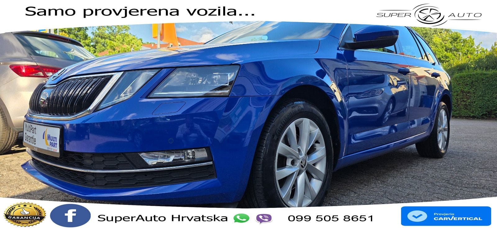 Škoda Octavia Combi 2.0 TDI (150 KS) LED+GR SJED+ACC