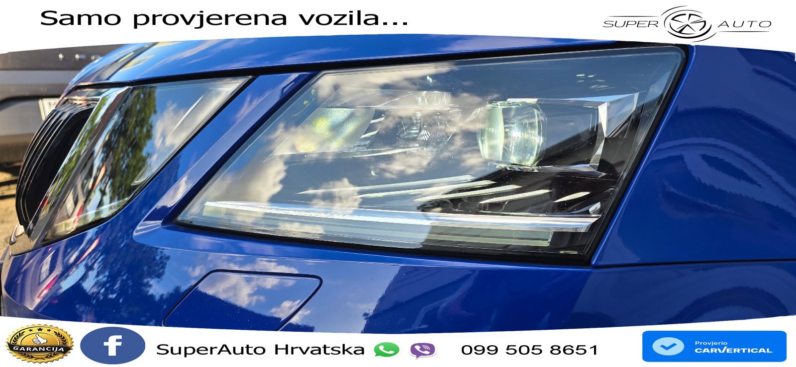 Škoda Octavia Combi 2.0 TDI (150 KS) LED+GR SJED+ACC