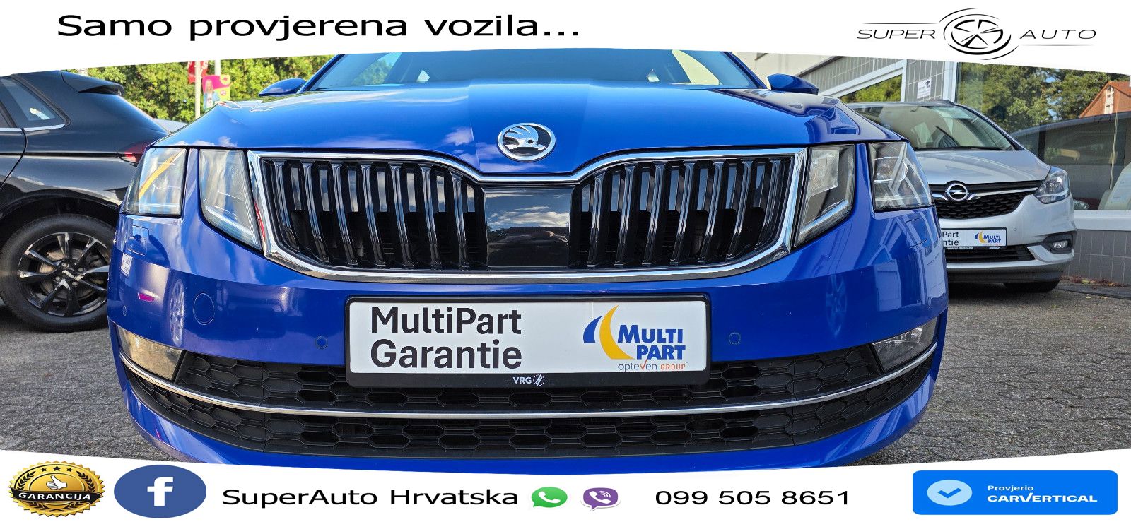 Škoda Octavia Combi 2.0 TDI (150 KS) LED+GR SJED+ACC