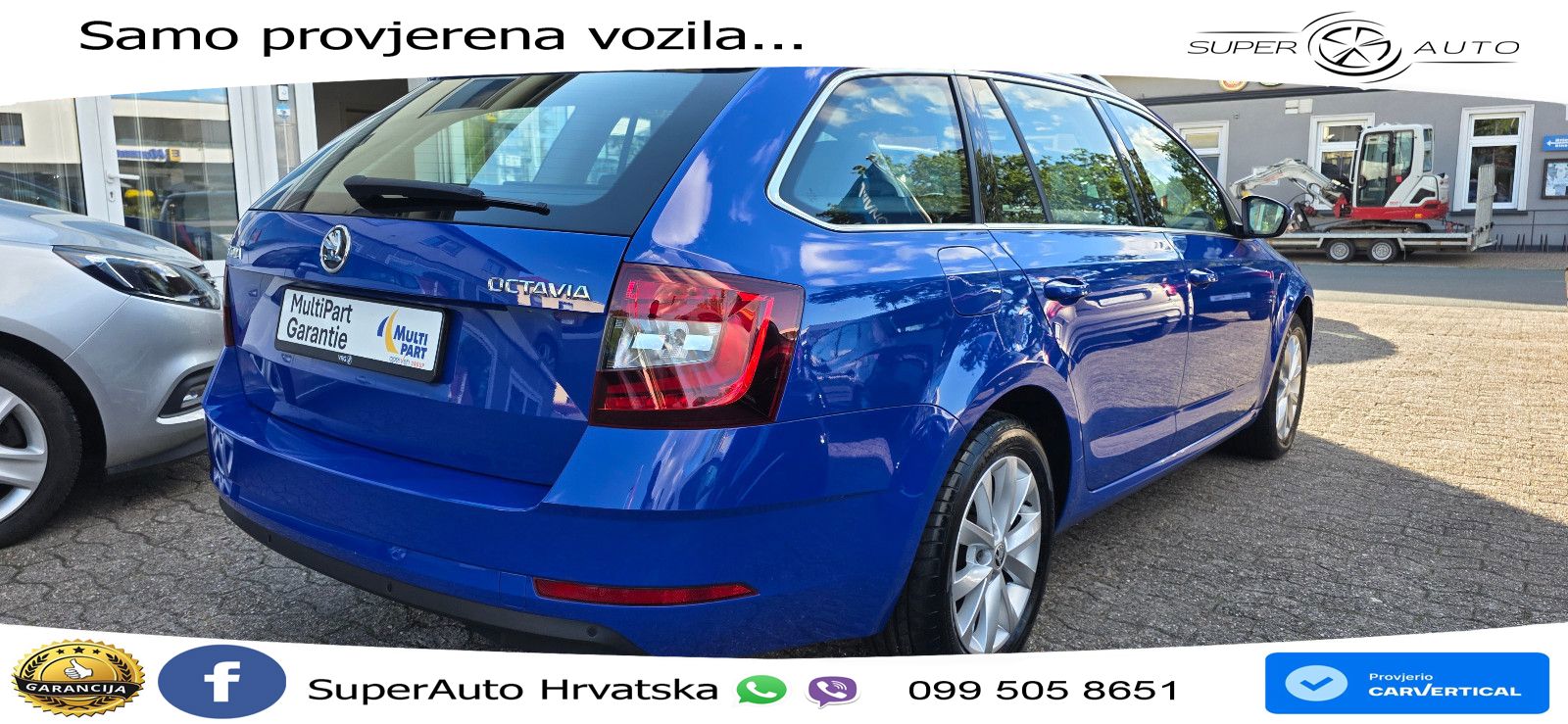 Škoda Octavia Combi 2.0 TDI (150 KS) LED+GR SJED+ACC