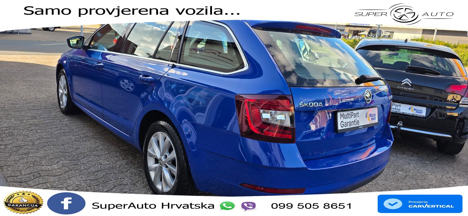 Škoda Octavia Combi 2.0 TDI (150 KS) LED+GR SJED+ACC