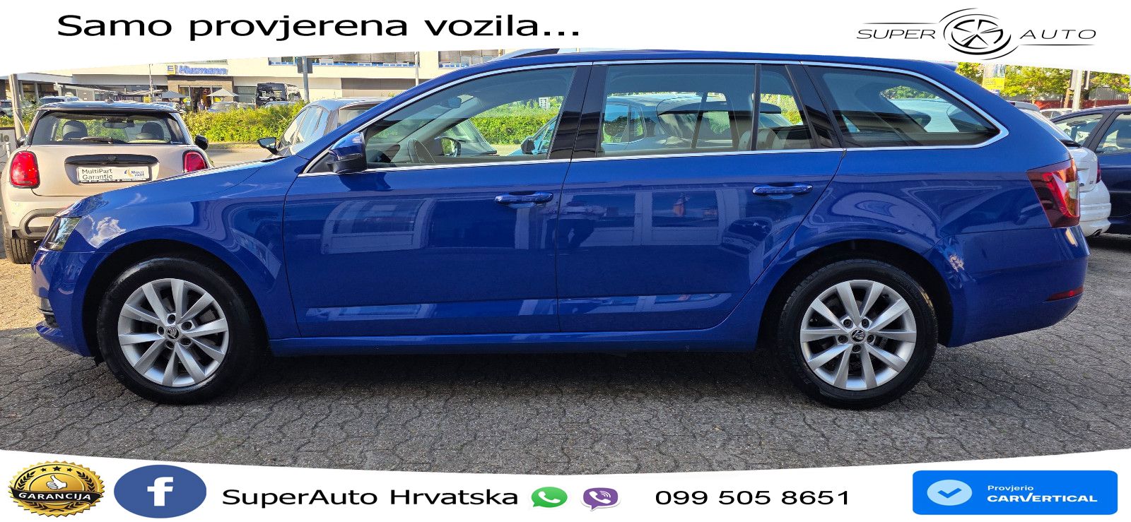 Škoda Octavia Combi 2.0 TDI (150 KS) LED+GR SJED+ACC
