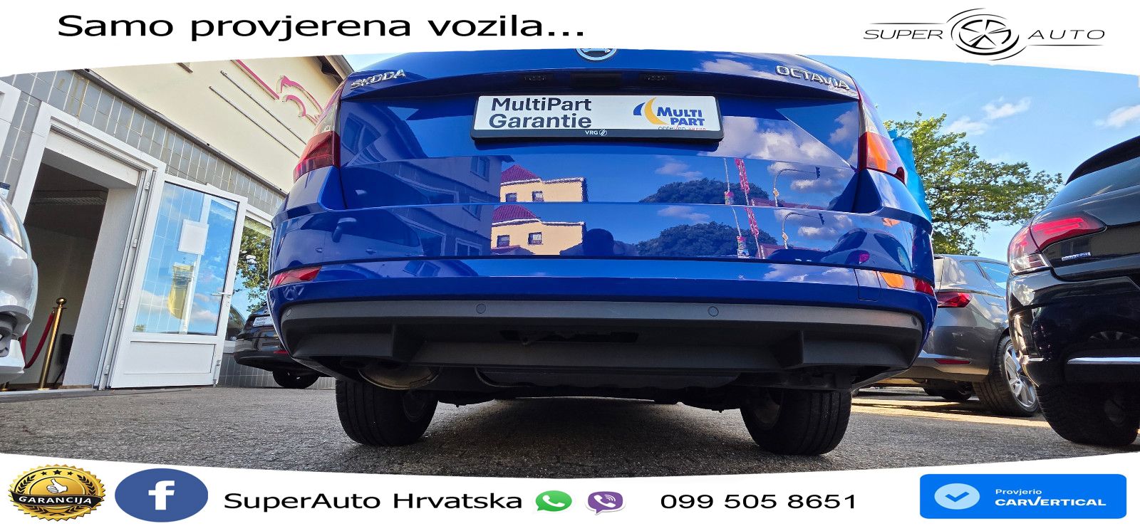 Škoda Octavia Combi 2.0 TDI (150 KS) LED+GR SJED+ACC