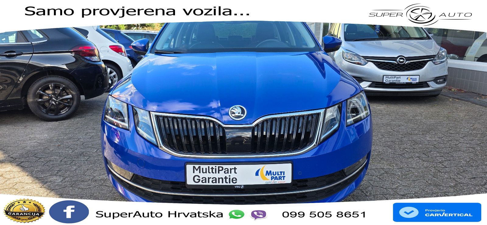 Škoda Octavia Combi 2.0 TDI (150 KS) LED+GR SJED+ACC