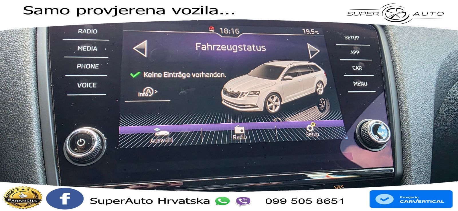 Škoda Octavia Combi 2.0 TDI (150 KS) LED+GR SJED+ACC