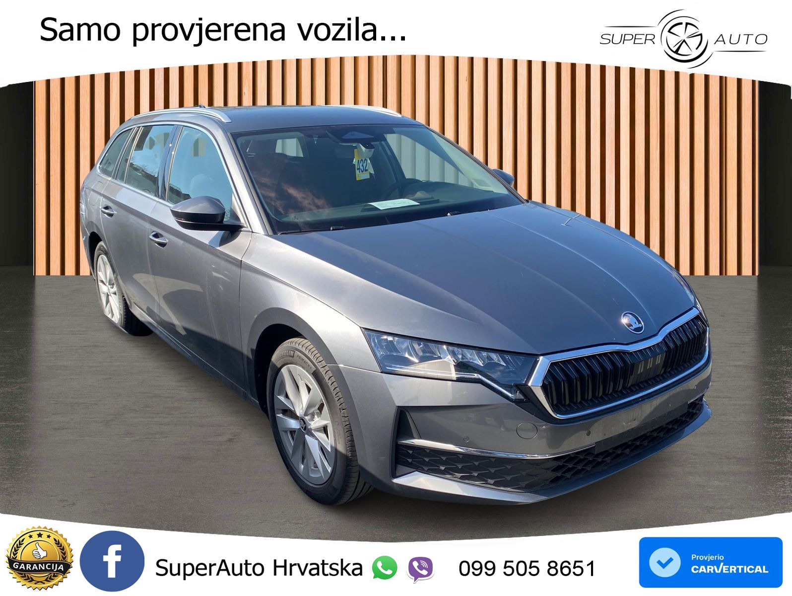 Škoda Octavia Combi 2.0 TDI (150 KS) DSG Selection LED+GR SJED+ACC