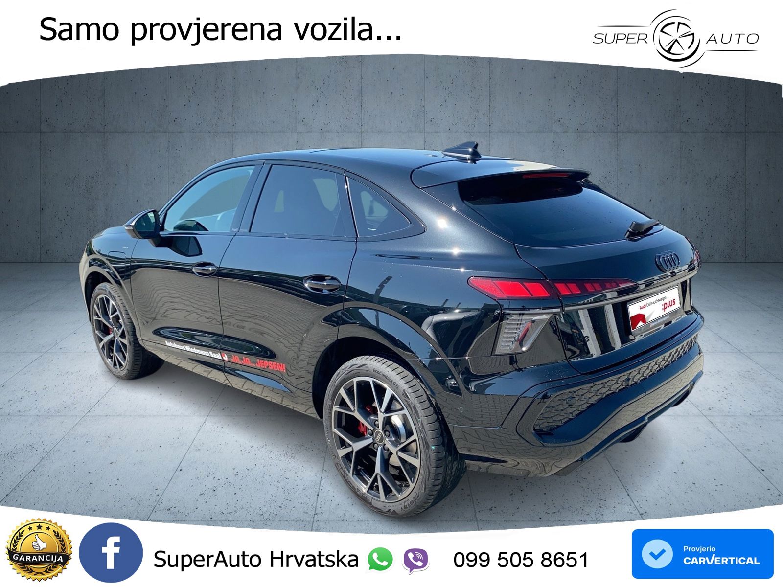 Audi Q3 Sportback 1.5 TFSIe (272 KS) S tronic LED+GR SJED+ACC