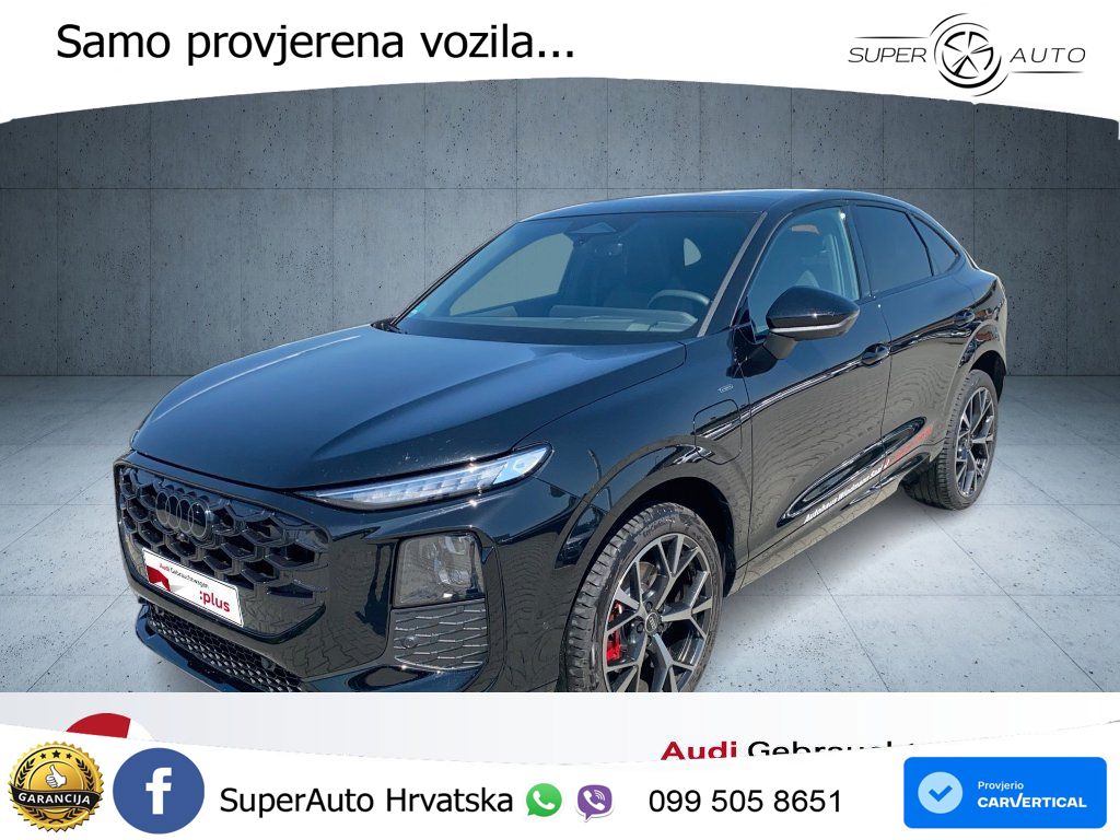 Audi Q3 Sportback 1.5 TFSIe (272 KS) S tronic LED+GR SJED+ACC