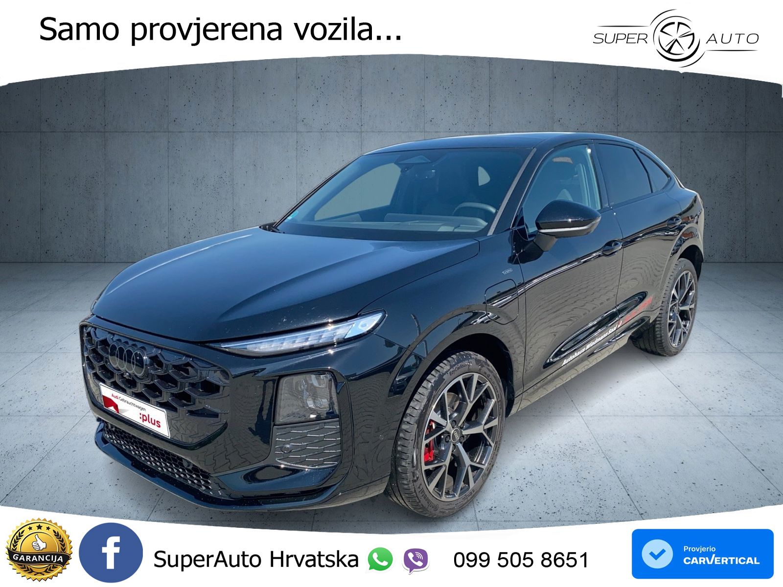 Audi Q3 Sportback 1.5 TFSIe (272 KS) S tronic LED+GR SJED+ACC