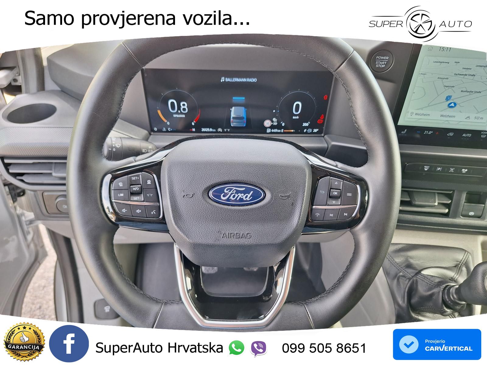 Ford Transit Custom 320 L2 Trend | LED | ACC | NAVI | 136 KS