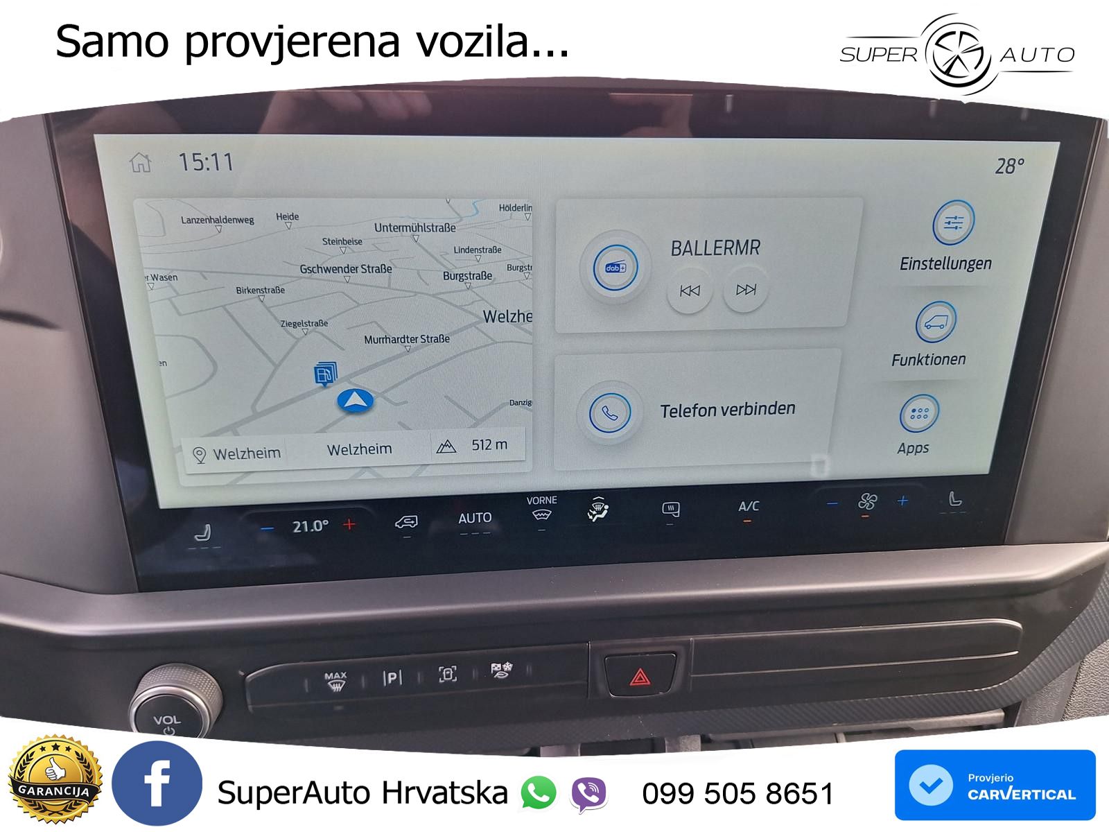 Ford Transit Custom 320 L2 Trend | LED | ACC | NAVI | 136 KS