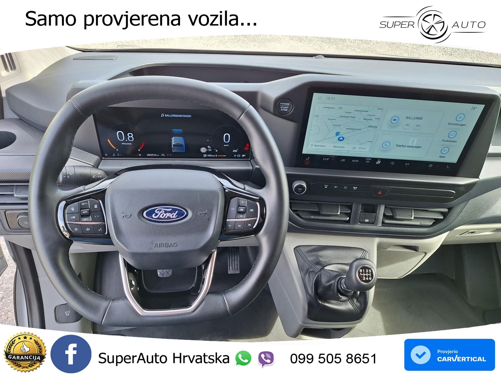 Ford Transit Custom 320 L2 Trend | LED | ACC | NAVI | 136 KS