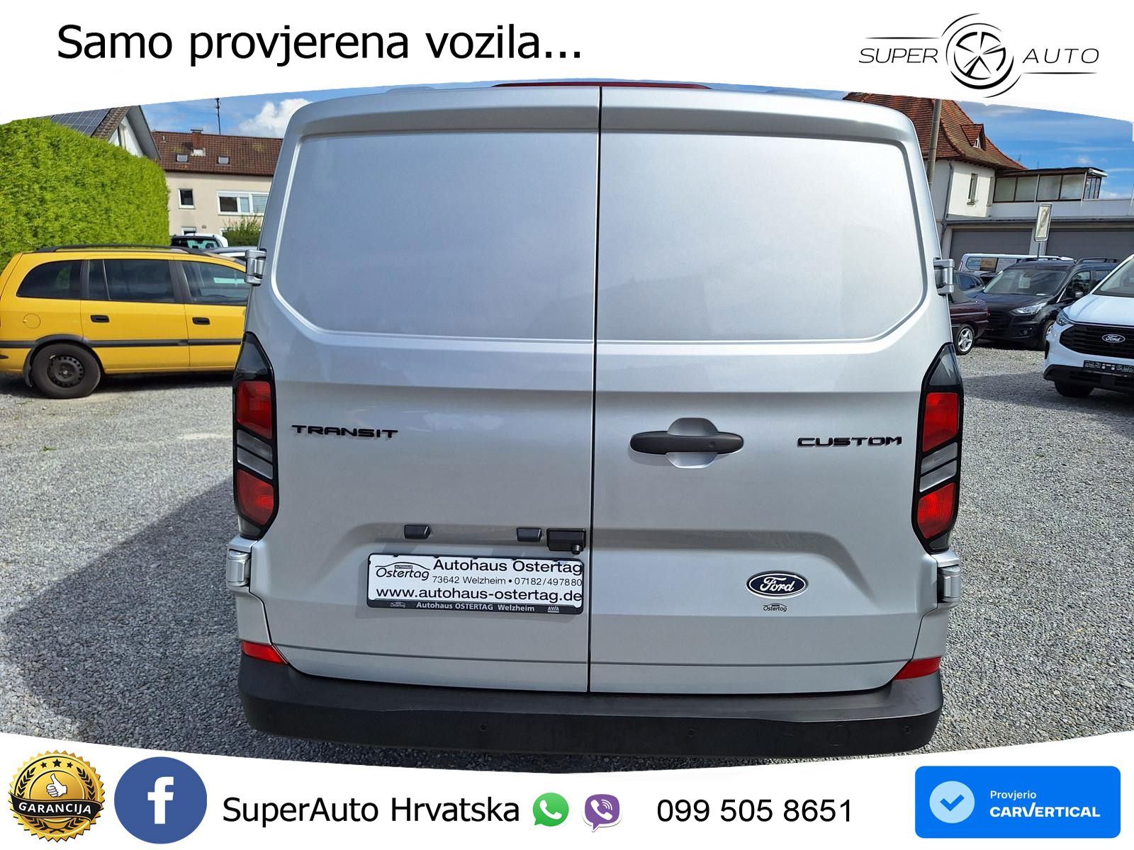 Ford Transit Custom 320 L2 Trend | LED | ACC | NAVI | 136 KS