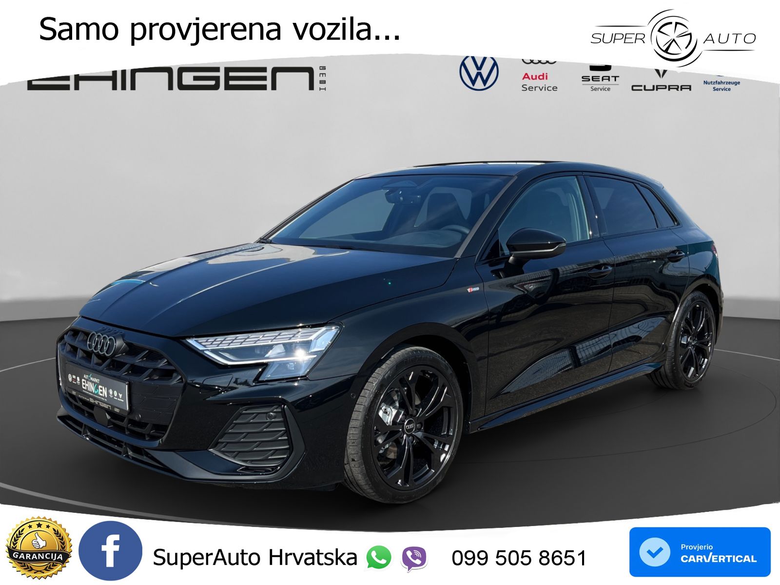 Audi A3 35 TFSI (150 KS) S tronic S line LED+GR SJED+ACC