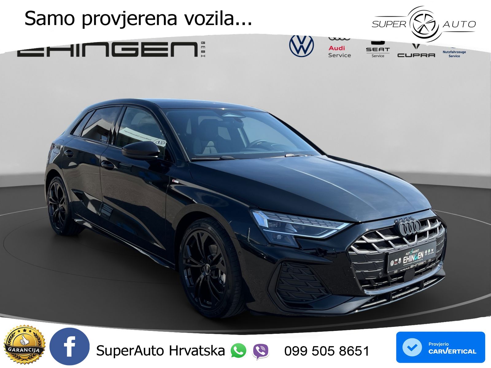 Audi A3 35 TFSI (150 KS) S tronic S line LED+GR SJED+ACC