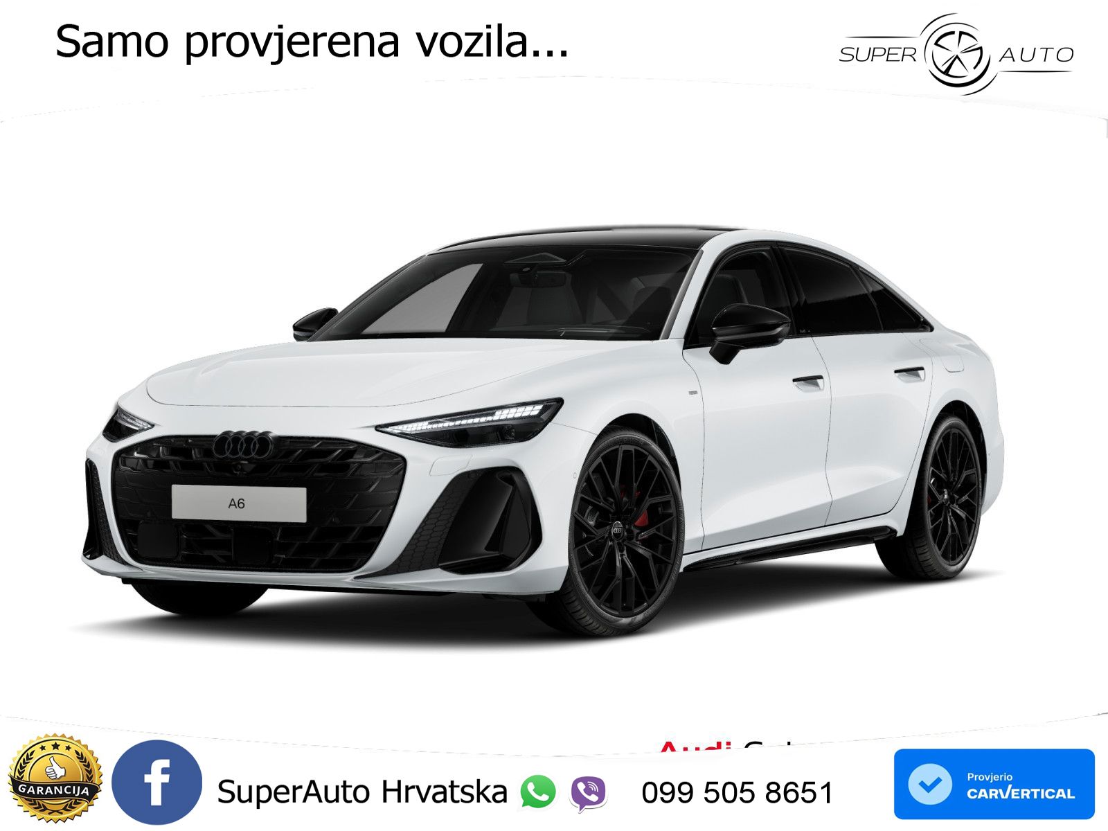 Audi A6 3.0 TFSI V6 (367 KS) quattro S tronic S line LED+GR SJED+ACC