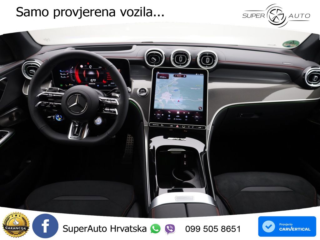 Mercedes GLC Coupe AMG 53 (449 KS) 4MATIC+ AMG SPEEDSHIFT TCT 9G ACC+HEAD+GR SJED+360+PANO