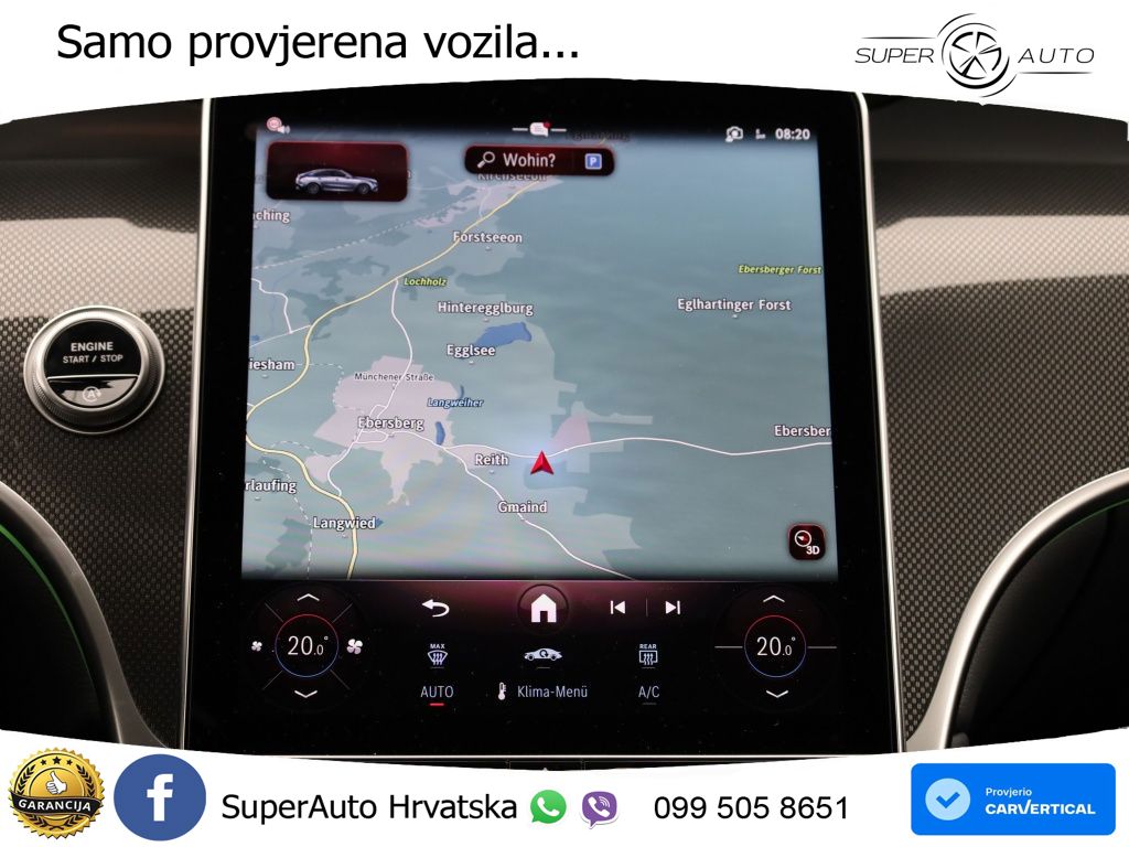 Mercedes GLC Coupe AMG 53 (449 KS) 4MATIC+ AMG SPEEDSHIFT TCT 9G ACC+HEAD+GR SJED+360+PANO