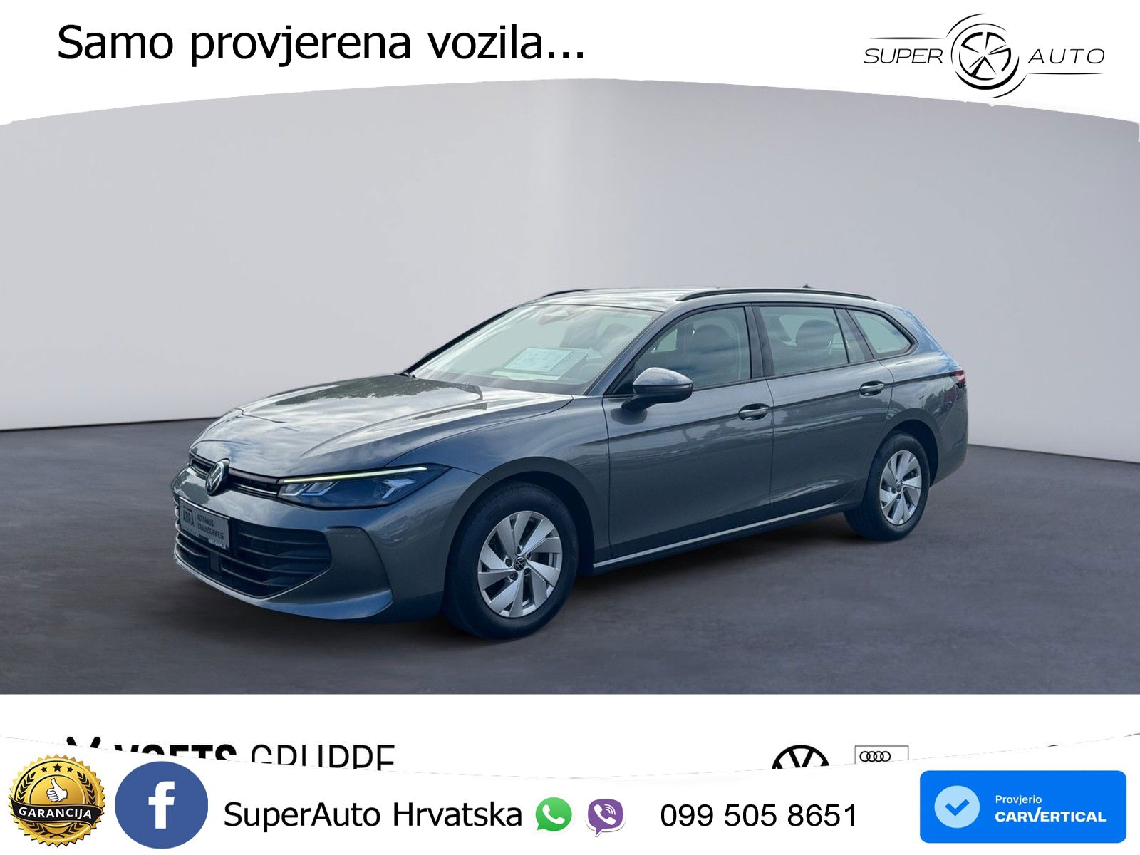 Volkswagen Passat Variant 2.0 TDI (122 KS) DSG LED+GR SJED+ACC