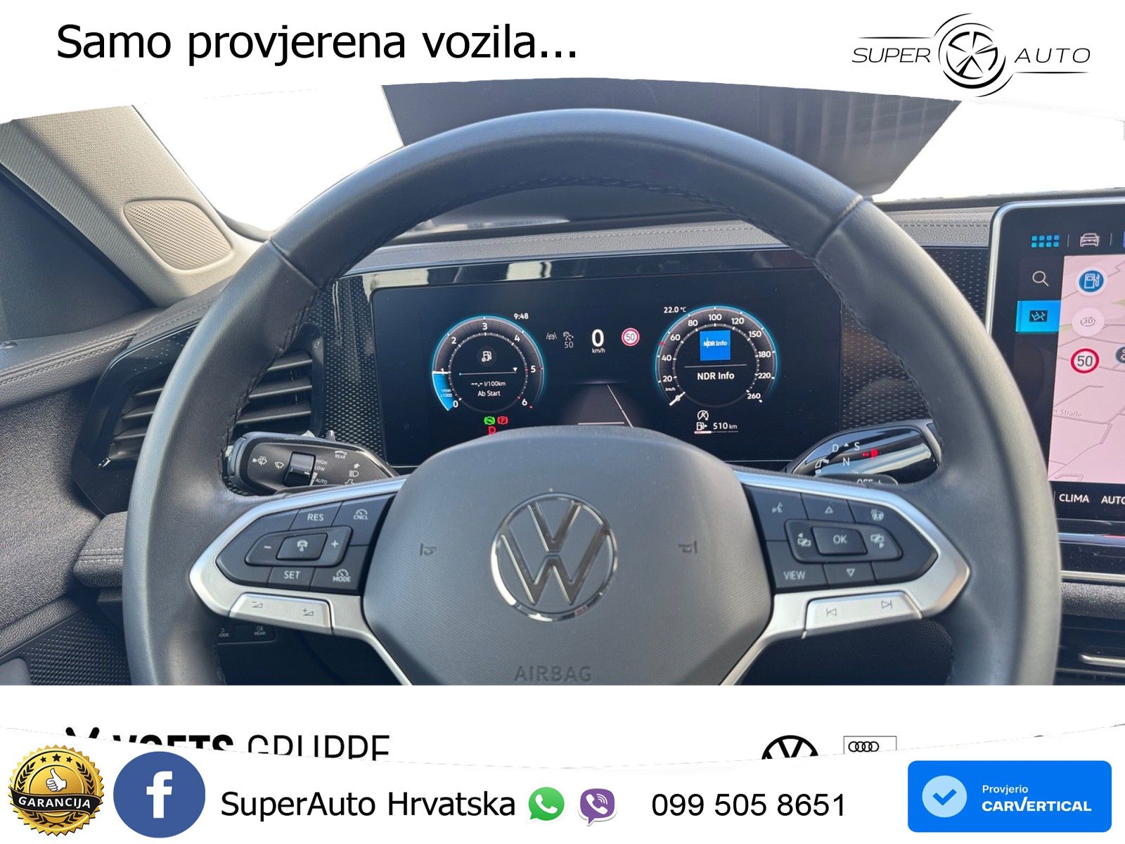 Volkswagen Passat Variant 2.0 TDI (122 KS) DSG LED+GR SJED+ACC