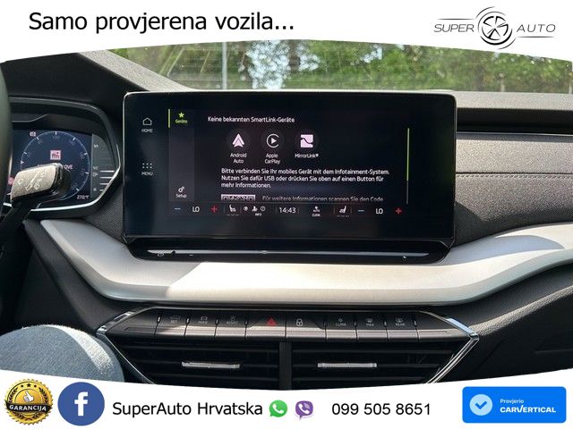 Škoda Octavia Combi 2.0 TDI (150 KS) DSG LED+GR SJED+ACC