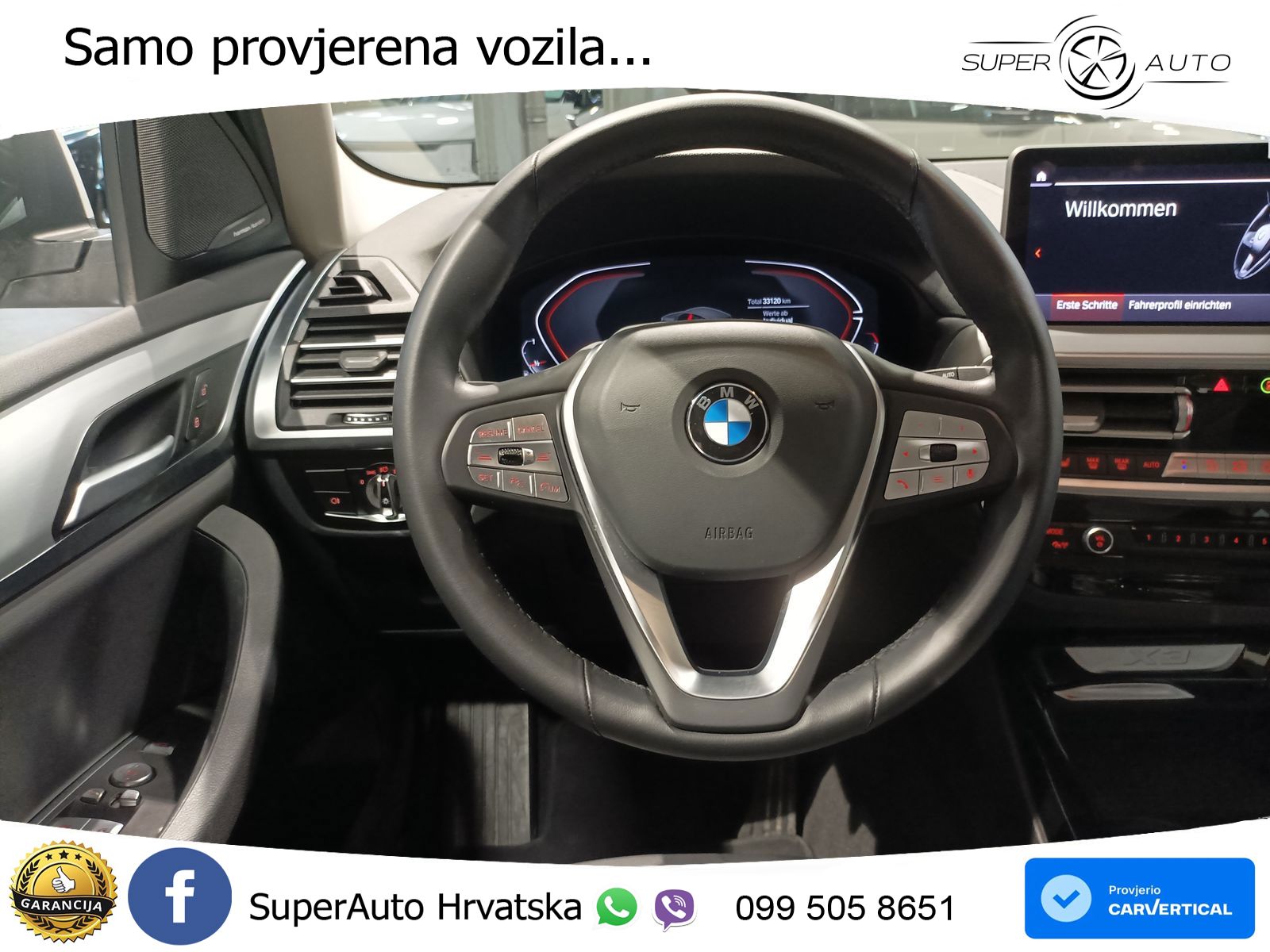 BMW X3 30i xDrive Steptronic ACC+HEAD+GR SJED+360+PANO