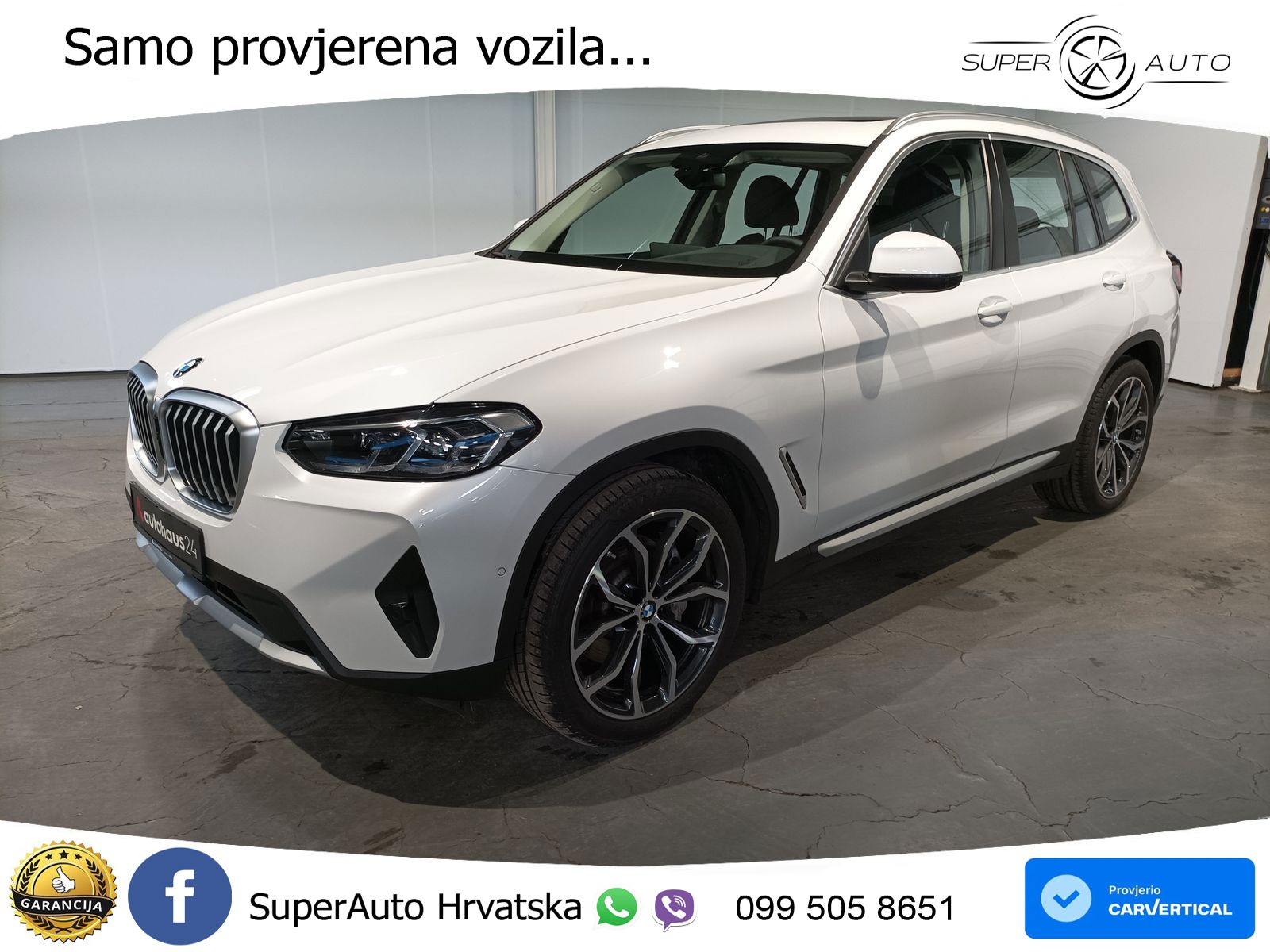 BMW X3 30i xDrive Steptronic ACC+HEAD+GR SJED+360+PANO
