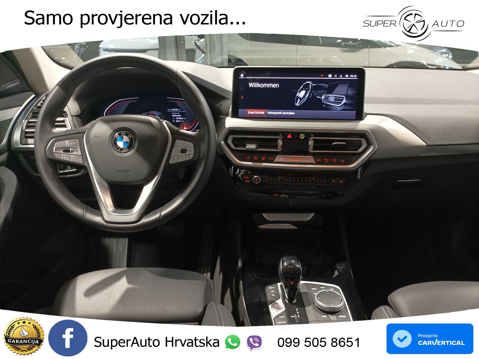 BMW X3 30i xDrive Steptronic ACC+HEAD+GR SJED+360+PANO