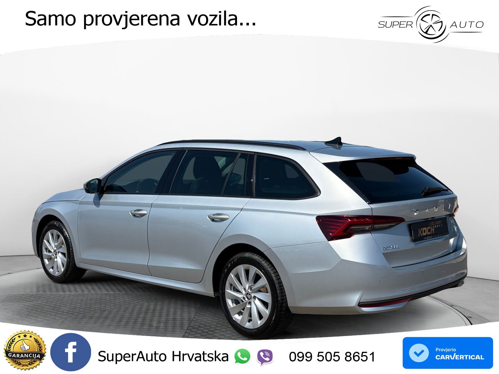 Škoda Octavia Combi 1.5 TSI (150 KS) DSG Selection MATRIX+GR SJED+KAM
