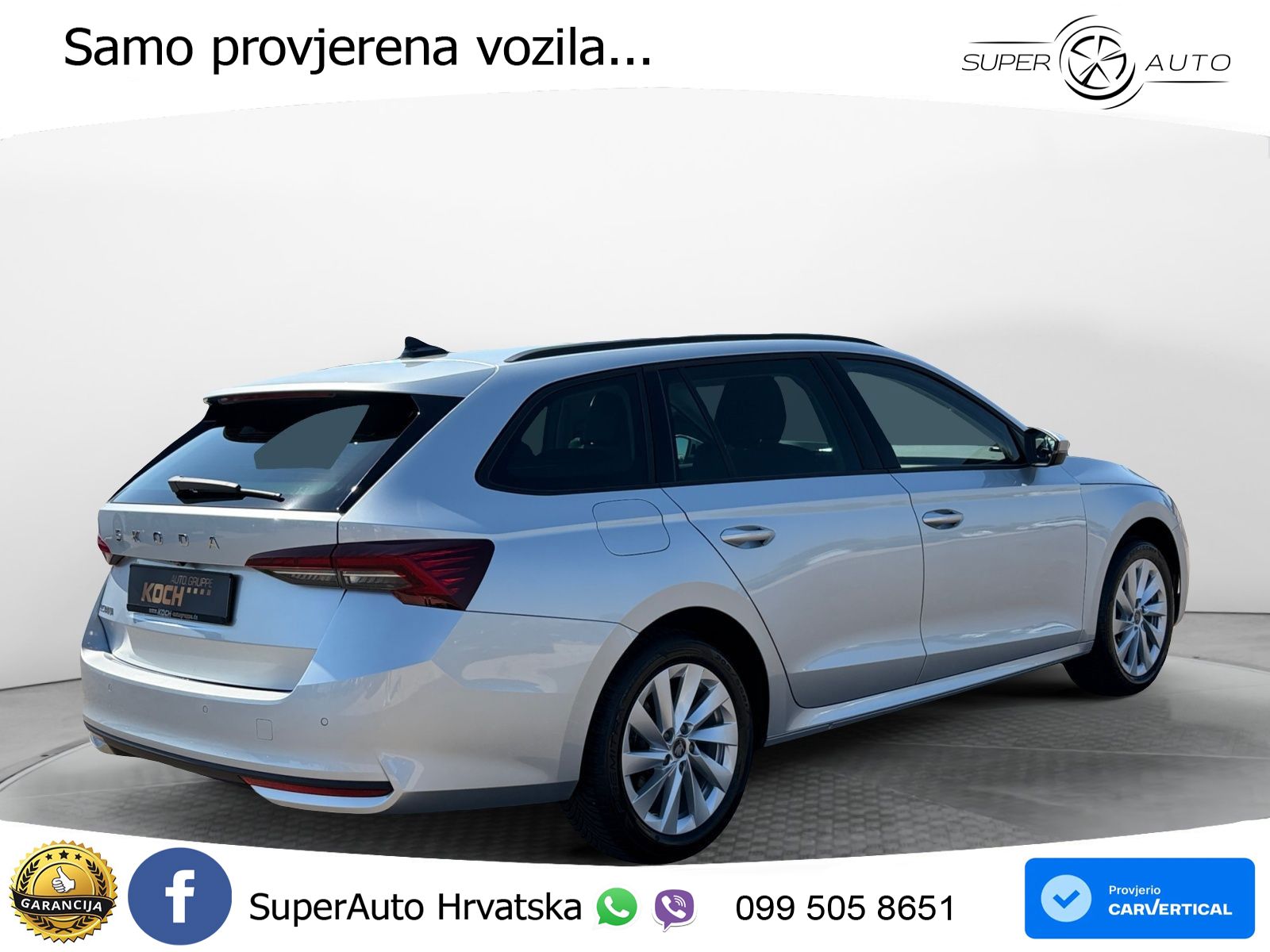 Škoda Octavia Combi 1.5 TSI (150 KS) DSG Selection MATRIX+GR SJED+KAM