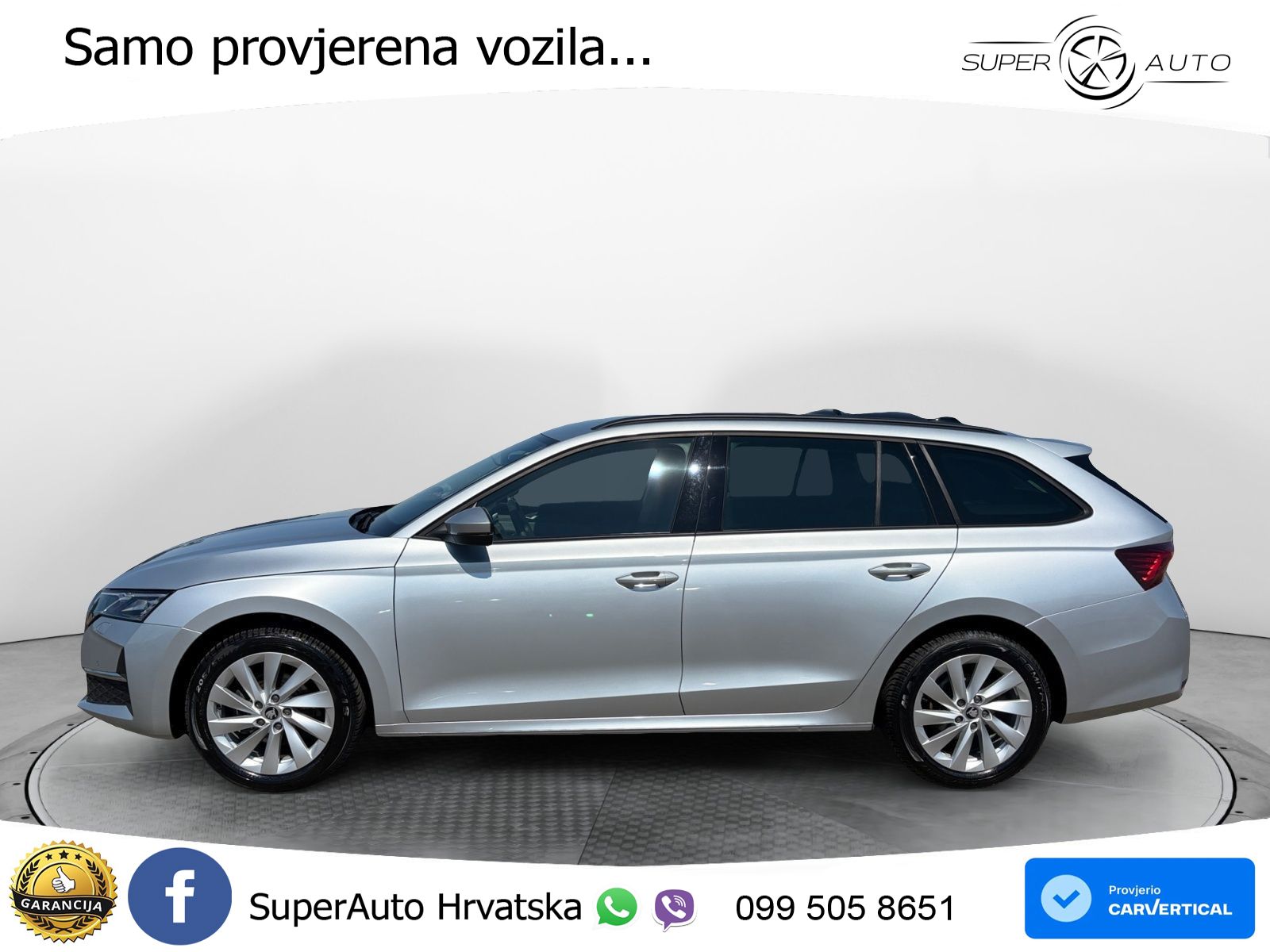 Škoda Octavia Combi 1.5 TSI (150 KS) DSG Selection MATRIX+GR SJED+KAM