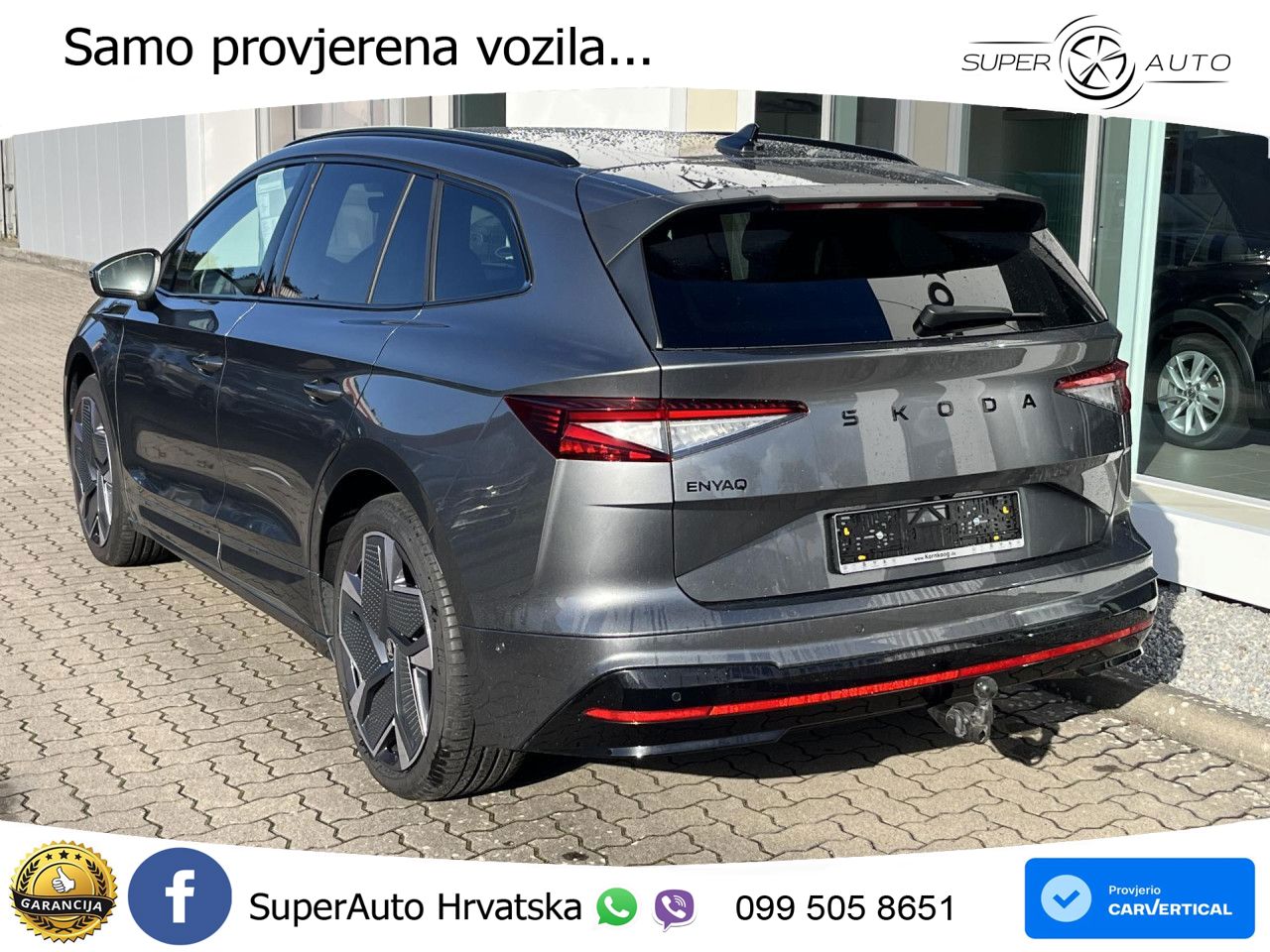 Škoda Enyaq iV RS 82 kWh (340 KS) AWD LED+GR SJED+ACC