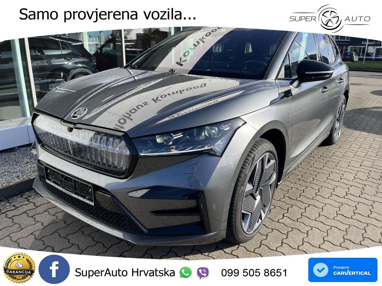 Škoda Enyaq iV RS 82 kWh (340 KS) AWD LED+GR SJED+ACC