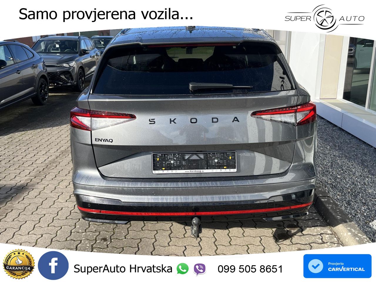 Škoda Enyaq iV RS 82 kWh (340 KS) AWD LED+GR SJED+ACC