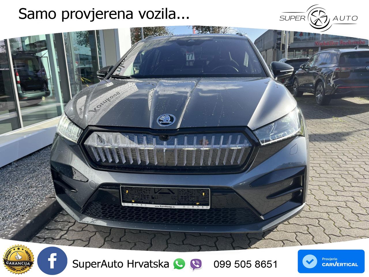 Škoda Enyaq iV RS 82 kWh (340 KS) AWD LED+GR SJED+ACC