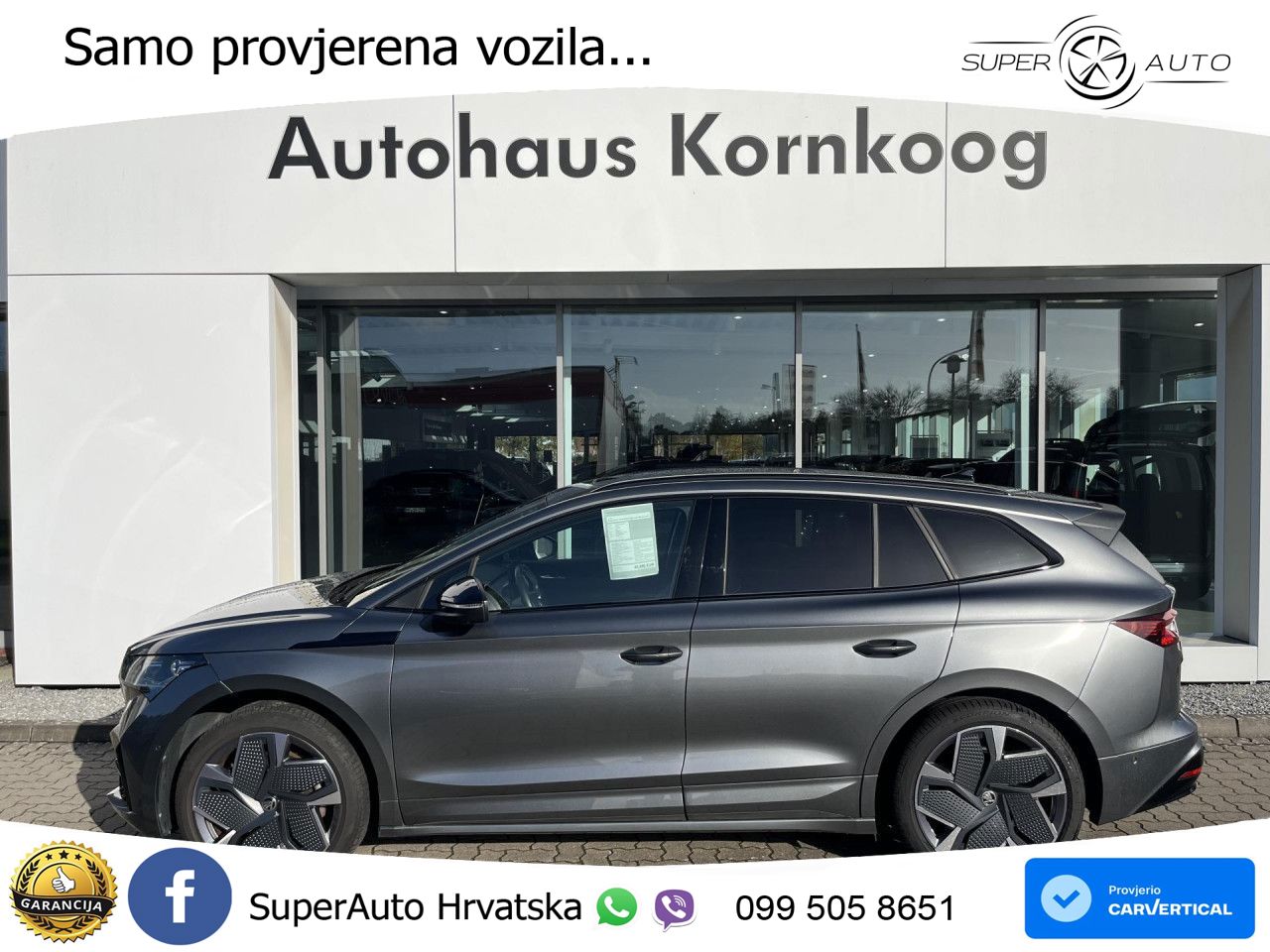 Škoda Enyaq iV RS 82 kWh (340 KS) AWD LED+GR SJED+ACC