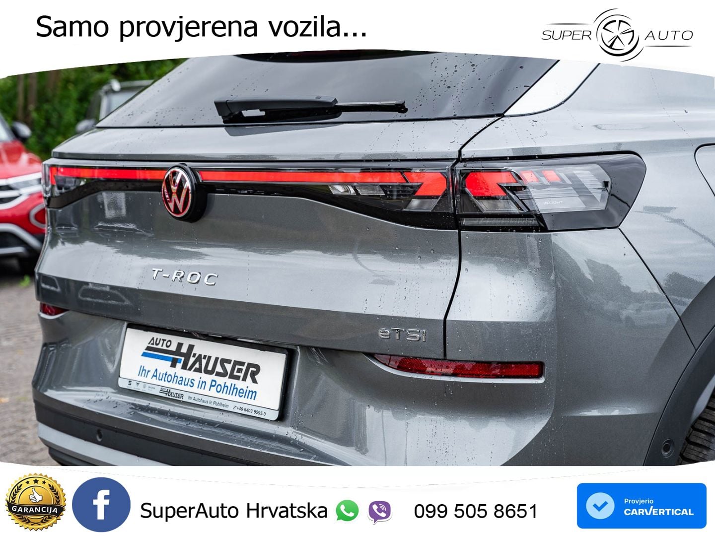 Volkswagen T-Roc II 1.5 eTSI (150 KS)  DSG LED+GR SJED+ACC